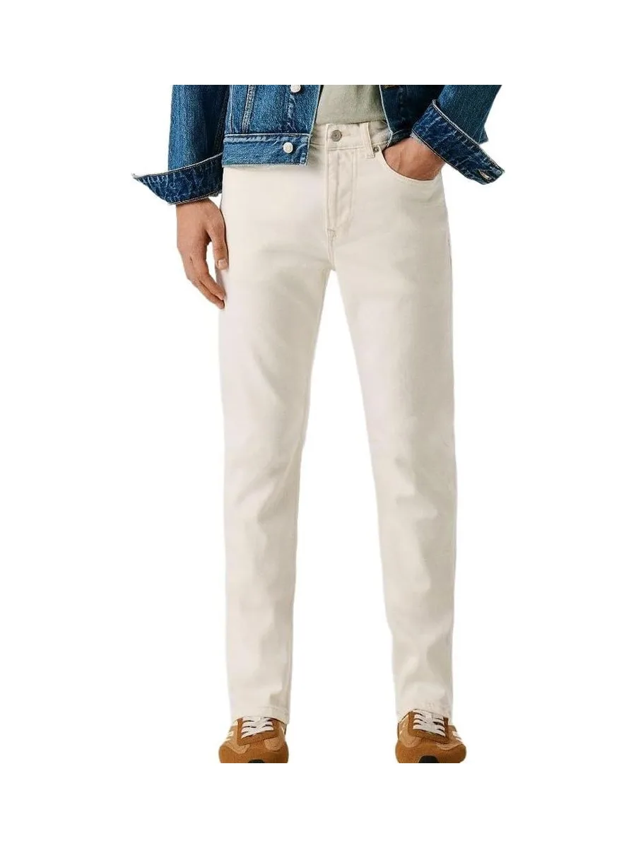 Jean Slim Blanc Homme Pepe jeans Slim Hatch 2