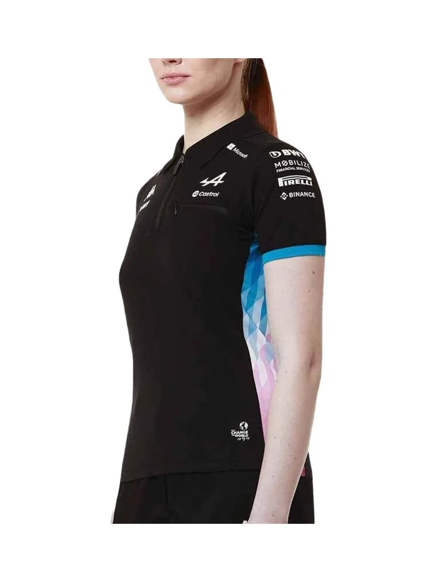 Maillot Blanc/Bleu Femme Kappa Adraw Alpine F1 3