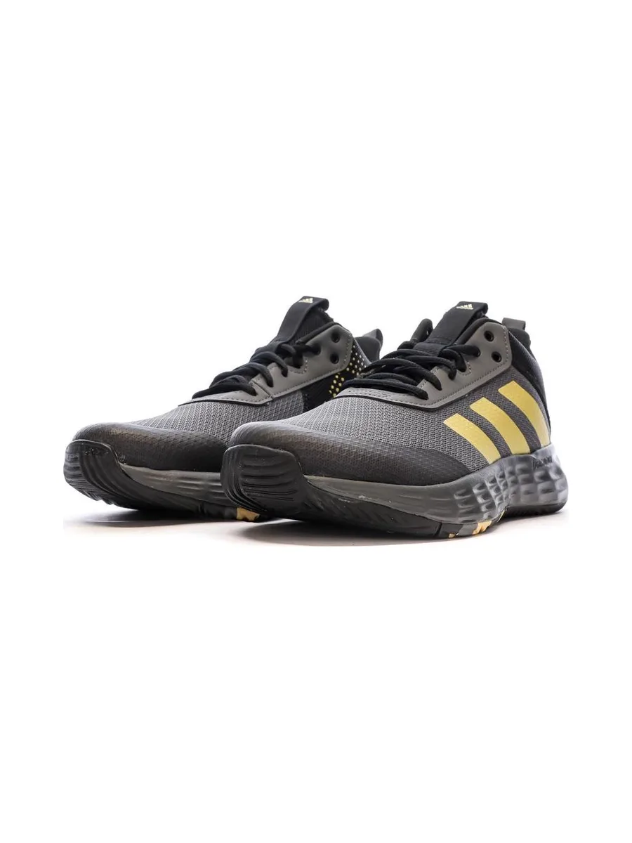 Chaussures de basketball Gris/Noir Mixte Adidas Ownthegame 2.0 K 6