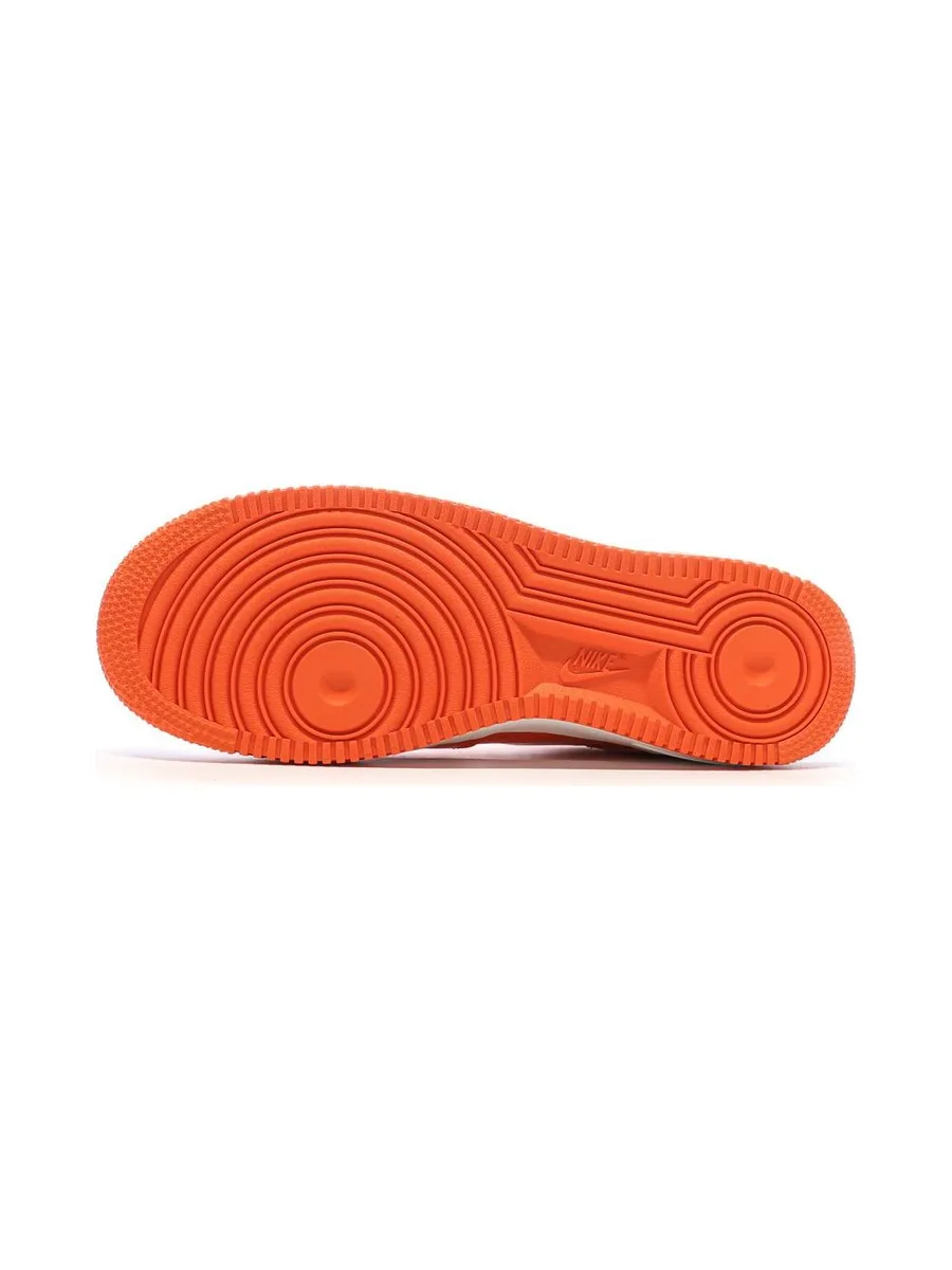 Baskets Oranges Homme Nike Air Force 1 Low 5