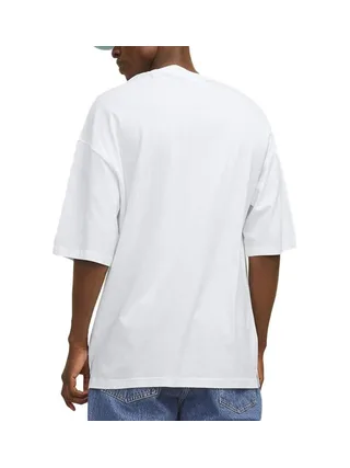T-shirt Uni Blanc Homme Jack & Jones Charge 2