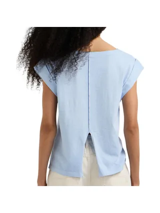 T-Shirt Bleu Femme Pepe jeans Cayetana 2