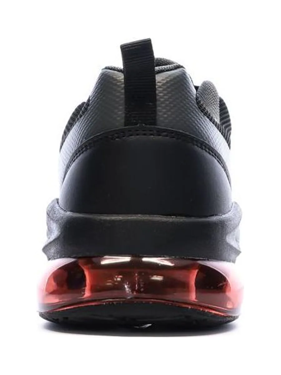 Baskets Noir/Rouge Garçon Kappa Logo Pylos 4