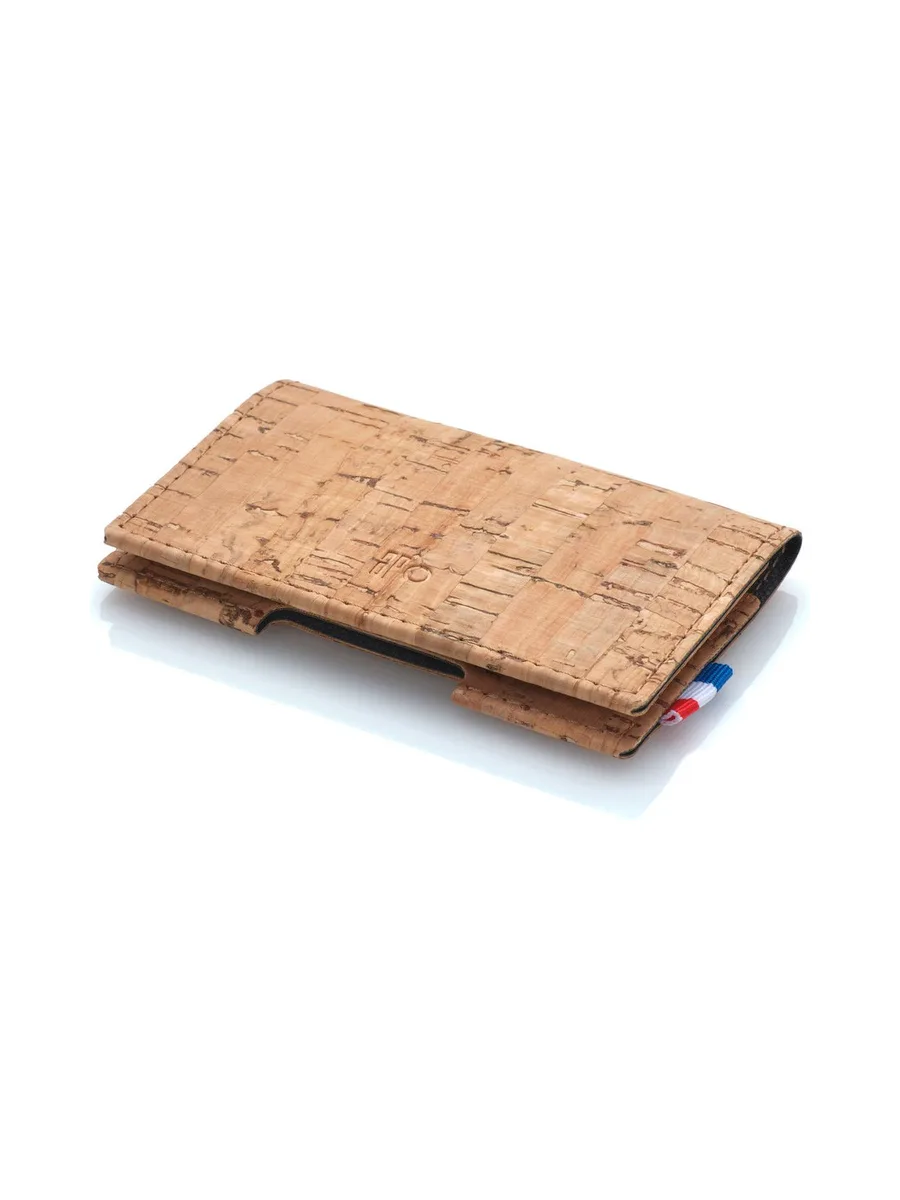 PAT - Porte-cartes folio en liège - Naturel 78