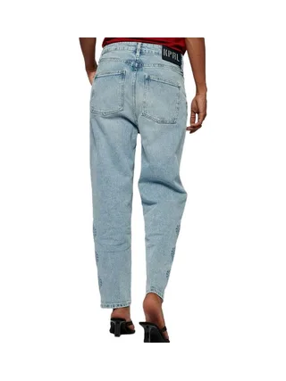 Jean Mom Bleu Clair Femme Kaporal BRENAH 2