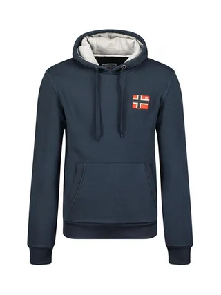 Sweat à Capuche Marine Homme Geographical Norway Fondant 1