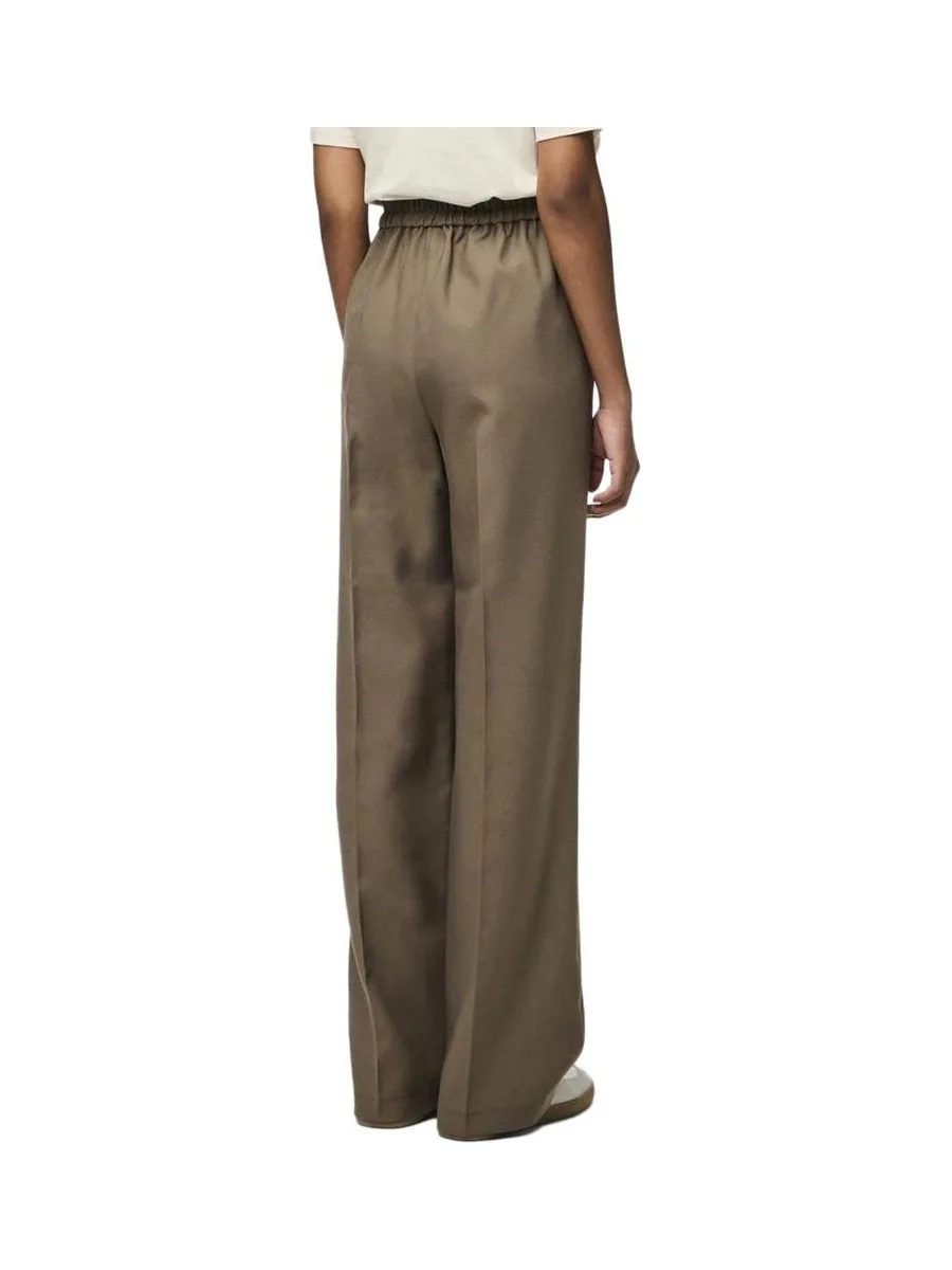 Pantalon fluide Marron Femme Pieces Neva 3