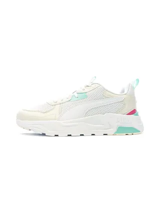 Baskets Blanches/Bleu/Rose Homme Puma Trinity Lite 1