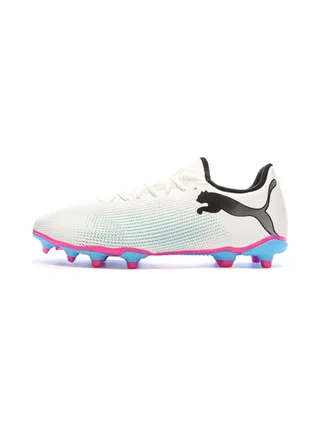 Chaussures de Football Blanc/Bleu Homme Puma Future 7 Play Fg/ag 1