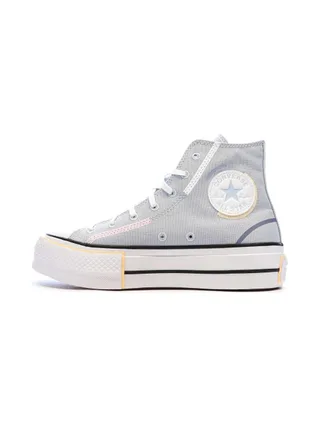 Baskets Bleu Clair Femme Converse Chuck Taylor All Star Lift 1