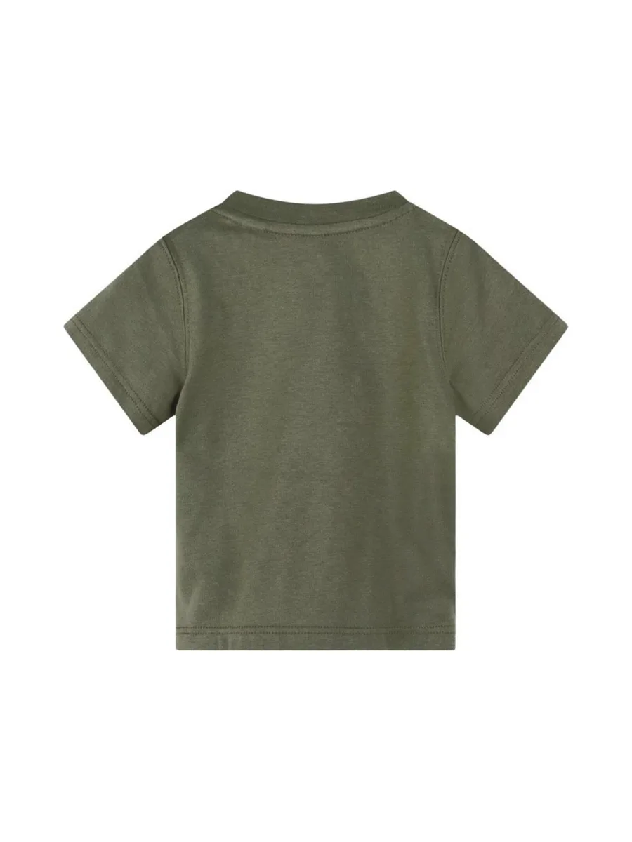 T-shirt Kaki Bébé Timberland T60100/724 3