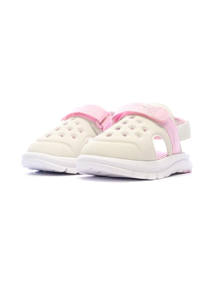 Sandales Beige/Rose Fille Puma Evolves 7