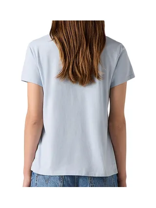 T-Shirt Bleu Clair Femme Levi's Perfect 2