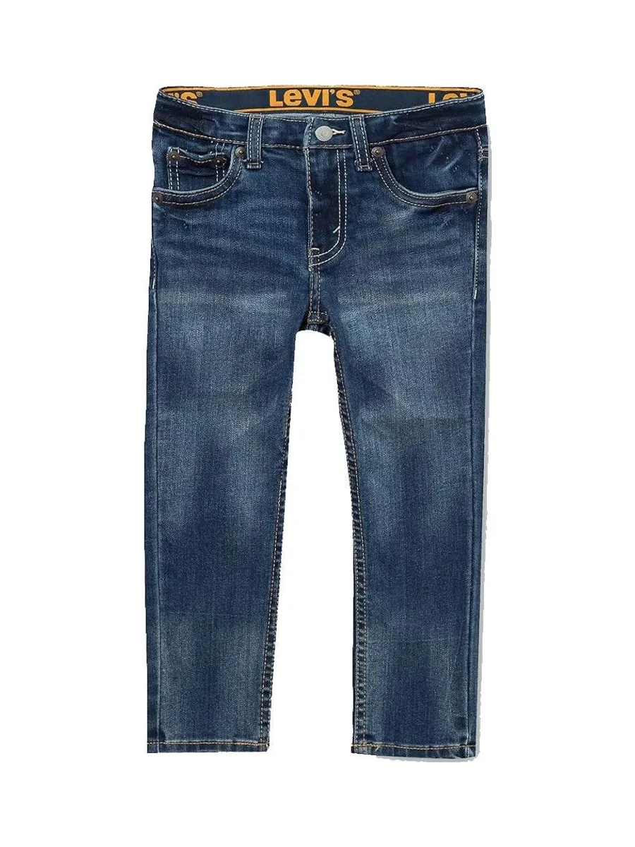 Jean Slim Bleu Garçon Enfant Levi's 8EC758 2