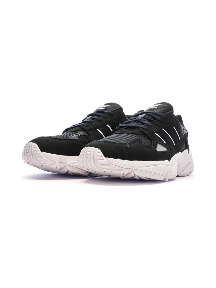 Baskets Noires/Blanches Femme Adidas Falcon 6