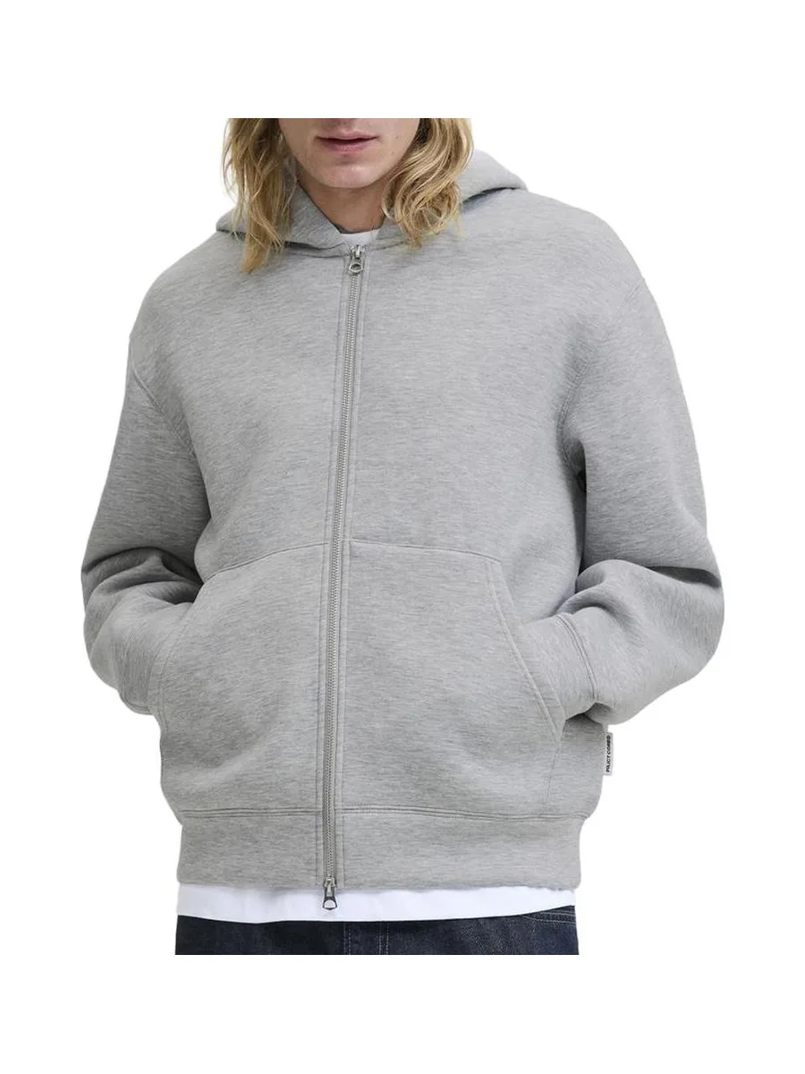 Sweat Zippé Gris Homme Jack & Jones Cover Scuba 2