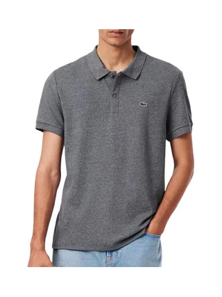 Polo Gris Homme Lacoste Polo Regular 1
