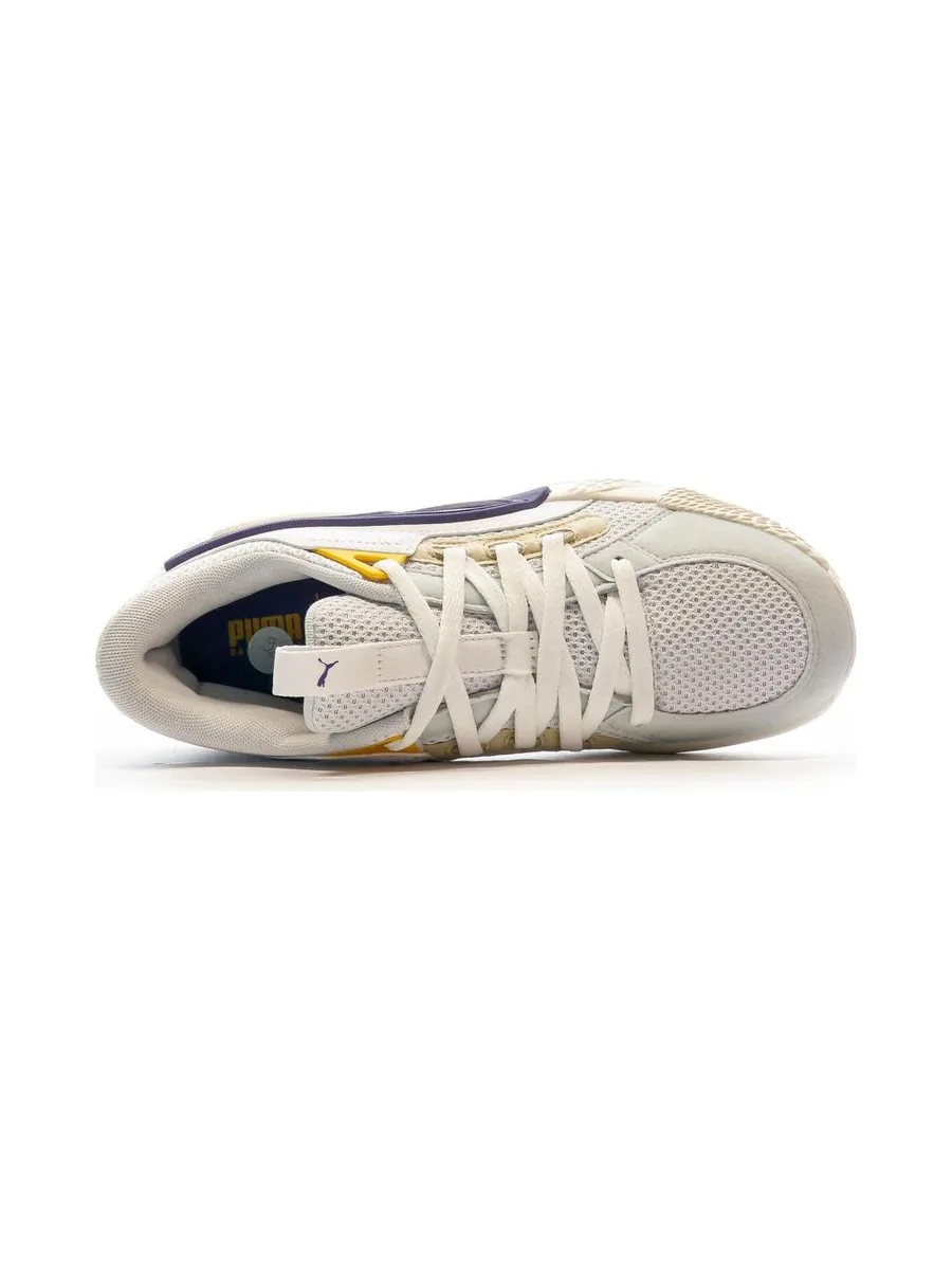 Chaussures de Basketball Homme Blanc Puma Court Rider 5