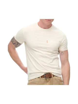T-Shirt Beige Homme Superdry Essential 1