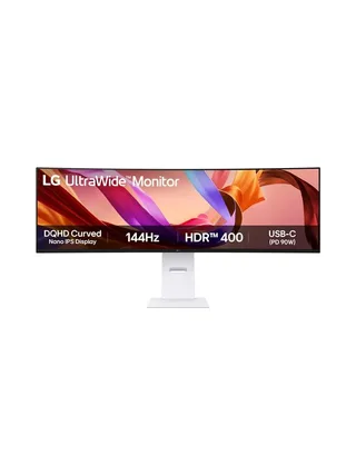 LG 49U950A-W computer monitor 1