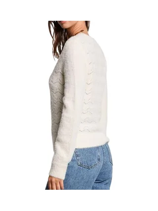 Pull Ivoire Femme Morgan Duveuteuse 2