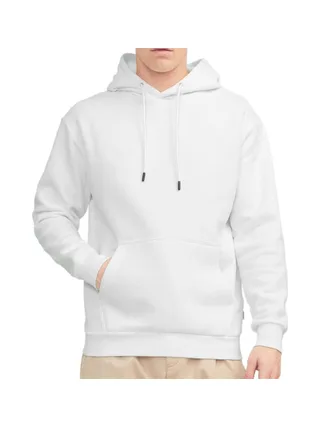 Sweat à Capuche Blanc Homme Jack & Jones Bradley Hood 1