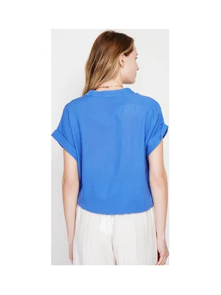 Chemise col tunisien boutonné devant 3