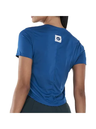 T-shirt Bleu Femme Nike One Df404 2
