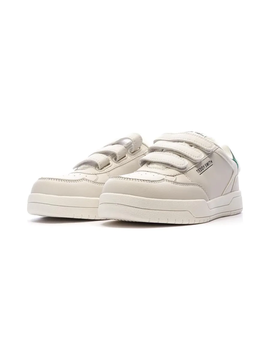 Baskets Ecru/Verte Femme Teddy Smith Sra C 6