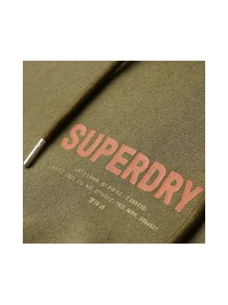 Sweat Vert Homme Superdry Utility 2
