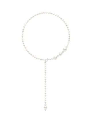 Collier Perles de Culture d'Eau Douce Baroques 11-12 mm — Argent 925 Millièmes Rhodié — 42 cm 1