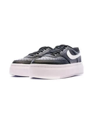 Baskets Noir/Blanc Femme Nike Court Vision Alta 6
