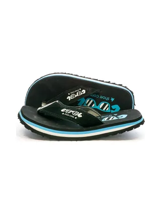 Tongs Noir/Bleu Garçon Cool Shoe Os 1