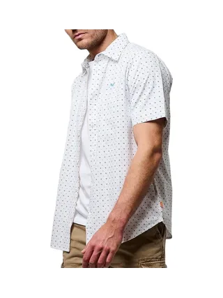 Chemisette Blanche/Bleu Homme Kaporal BOBS 1