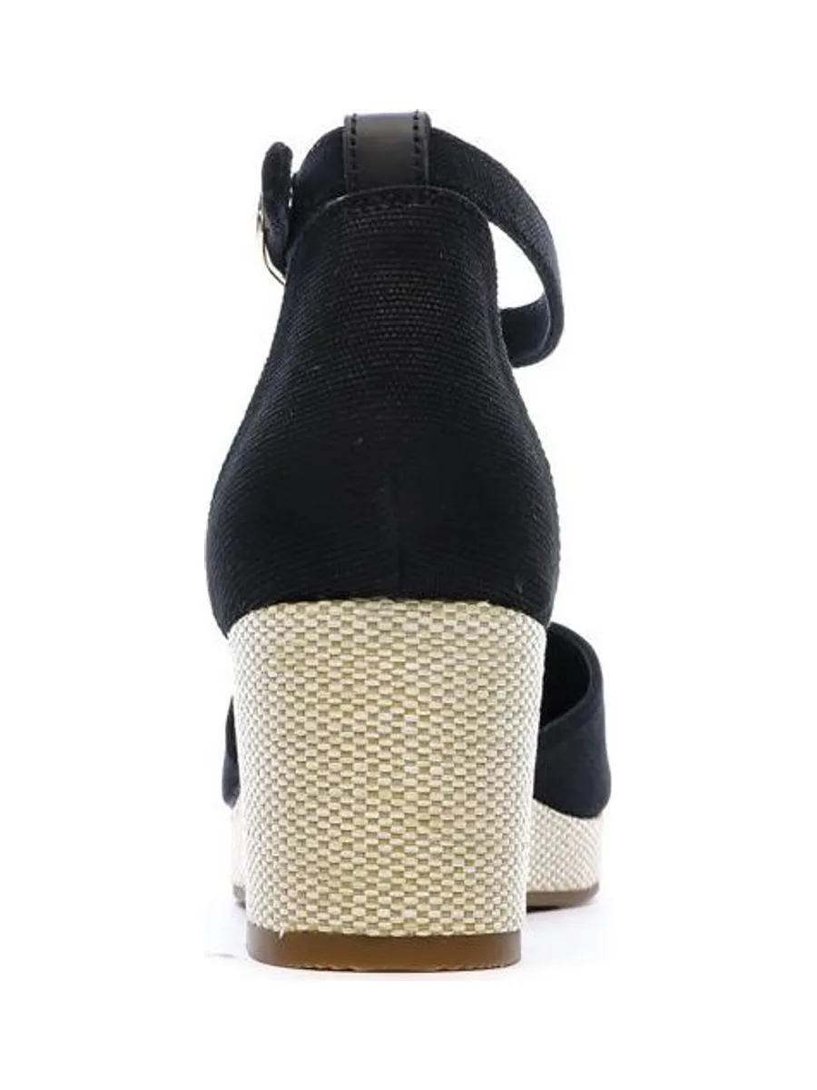 Sandales Noires Femme Tommy Hilfiger FW0FW08657 4