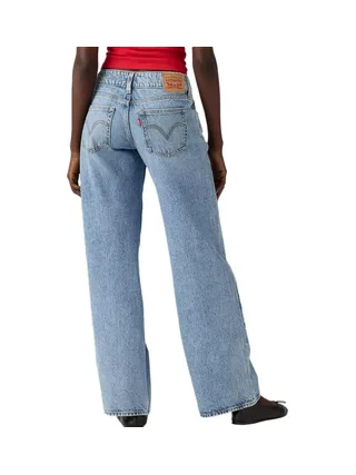 Jean Lose Femme Bleu Levi's Superlow Indigo 2