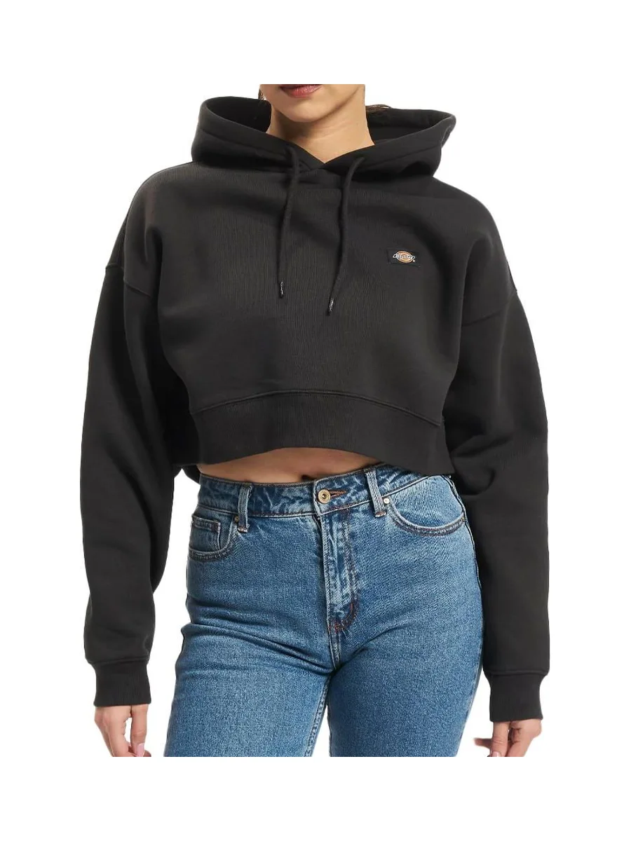 Sweat Noir Femme Dickies Oakport DK0A4 2