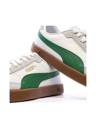 Baskets Blanc/Vert Femme Puma Club II Era 7