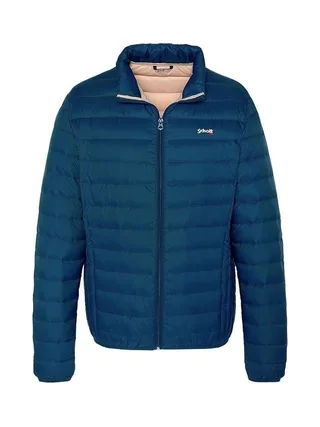 Doudoune Bleu Homme Schott OAKLANDRS 1
