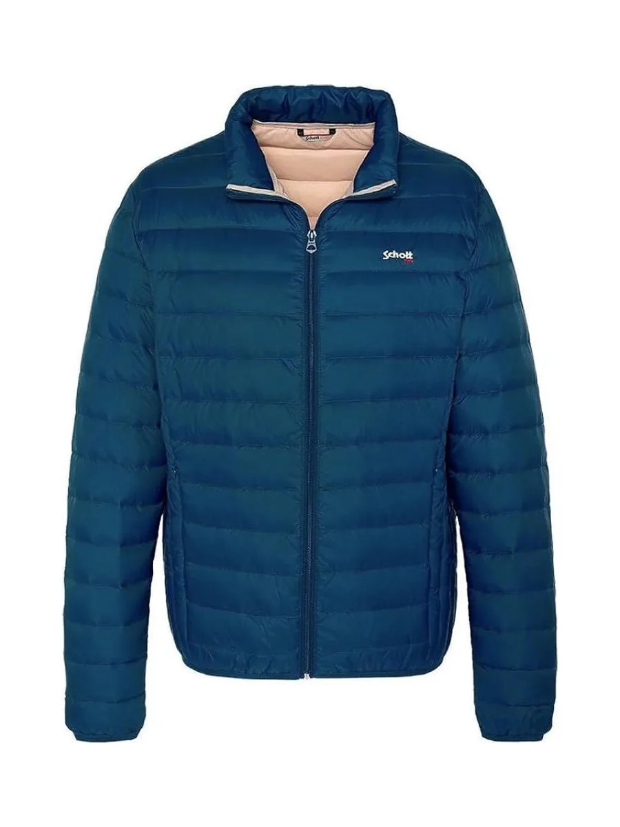 Doudoune Bleu Homme Schott OAKLANDRS 2