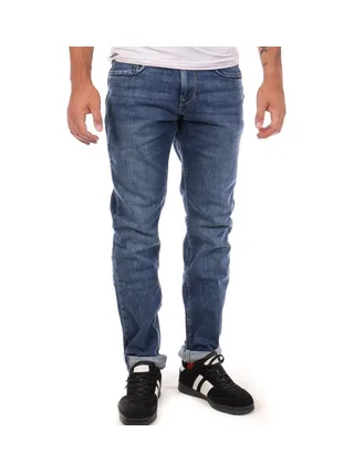 Jean Slim Bleu Moyen Homme Pepe Jeans PM202023 1