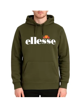Sweat à Capuche Kaki Homme Ellesse SOP23652A 1