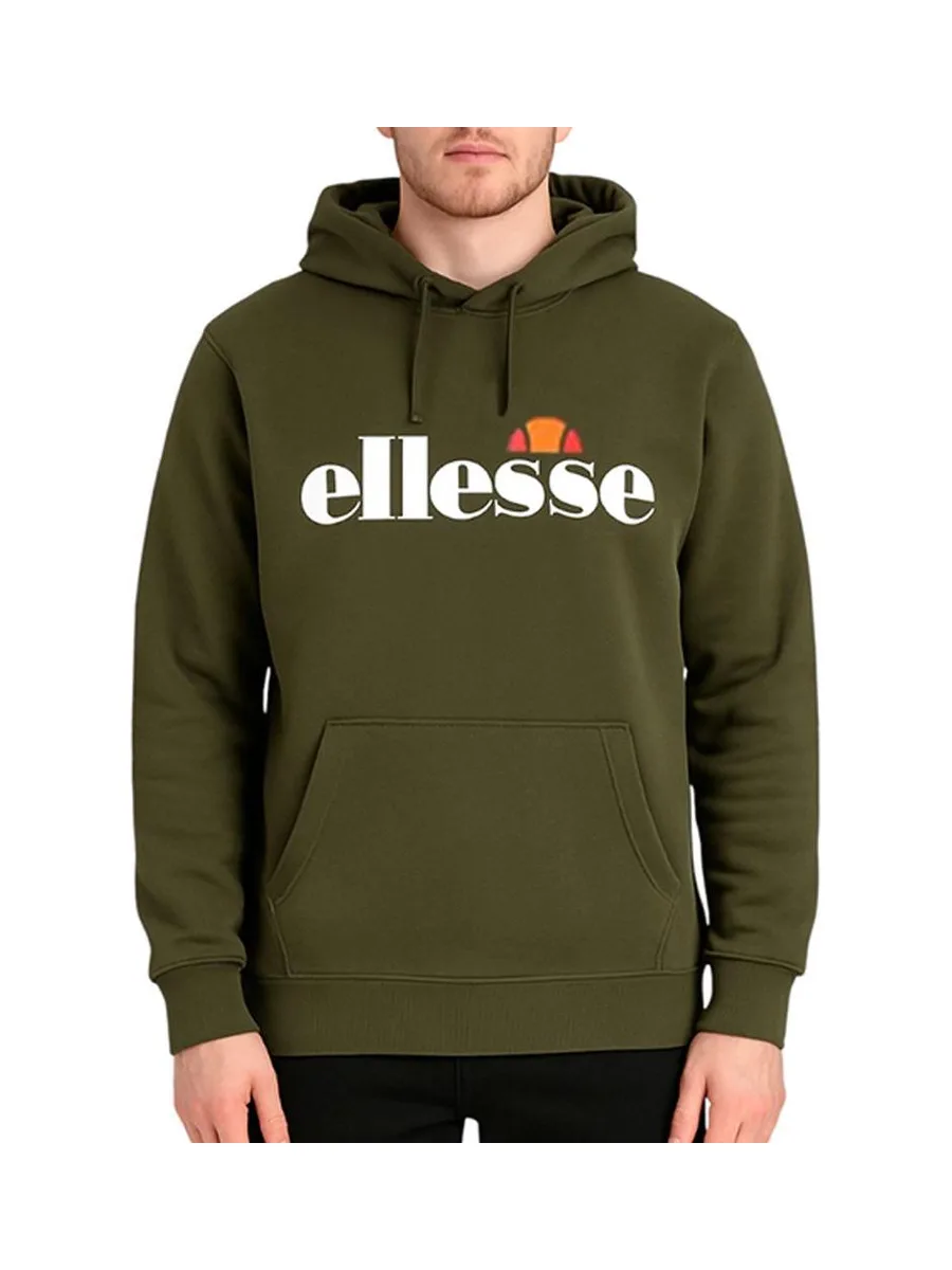 Sweat à Capuche Kaki Homme Ellesse SOP23652A 2