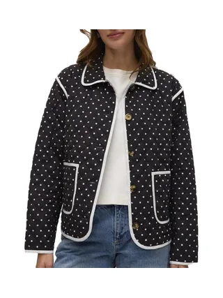 Veste Noir à Pois Femme Vero Moda Anne 1