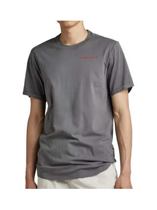 T-shirt Gris Homme G-Star Raw Lash Back 1