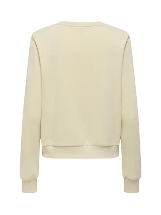 Sweat Beige/Rouge Femme Only Rubi 2