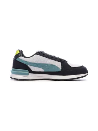 Baskets Noires/Blanches/Turquoises Garçon Puma Graviton 2