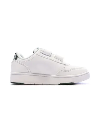 Baskets Blanches/Kaki Garçon Lacoste Court Sneakers 2