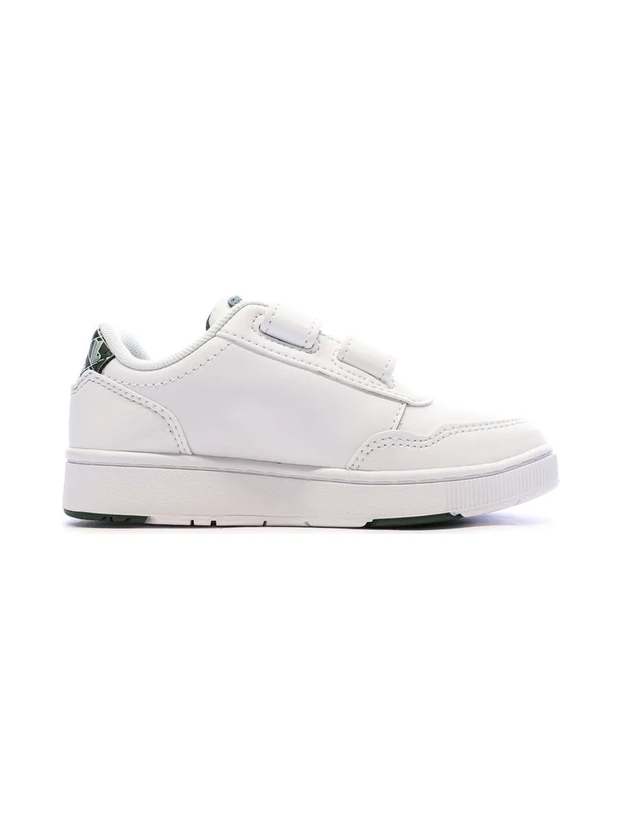 Baskets Blanches/Kaki Garçon Lacoste Court Sneakers 3