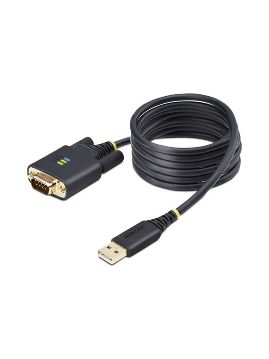 6.6ft/2m USB to RS232 Serial Adapter 1